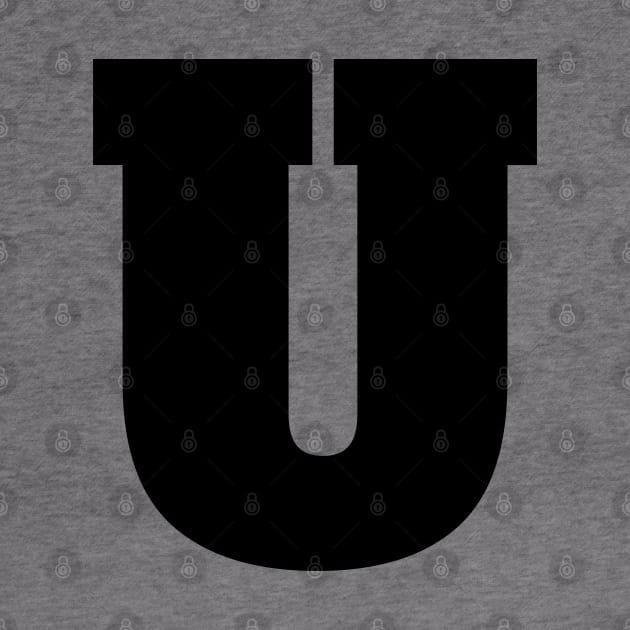 Alphabet U (Uppercase letter u), Letter U by maro_00